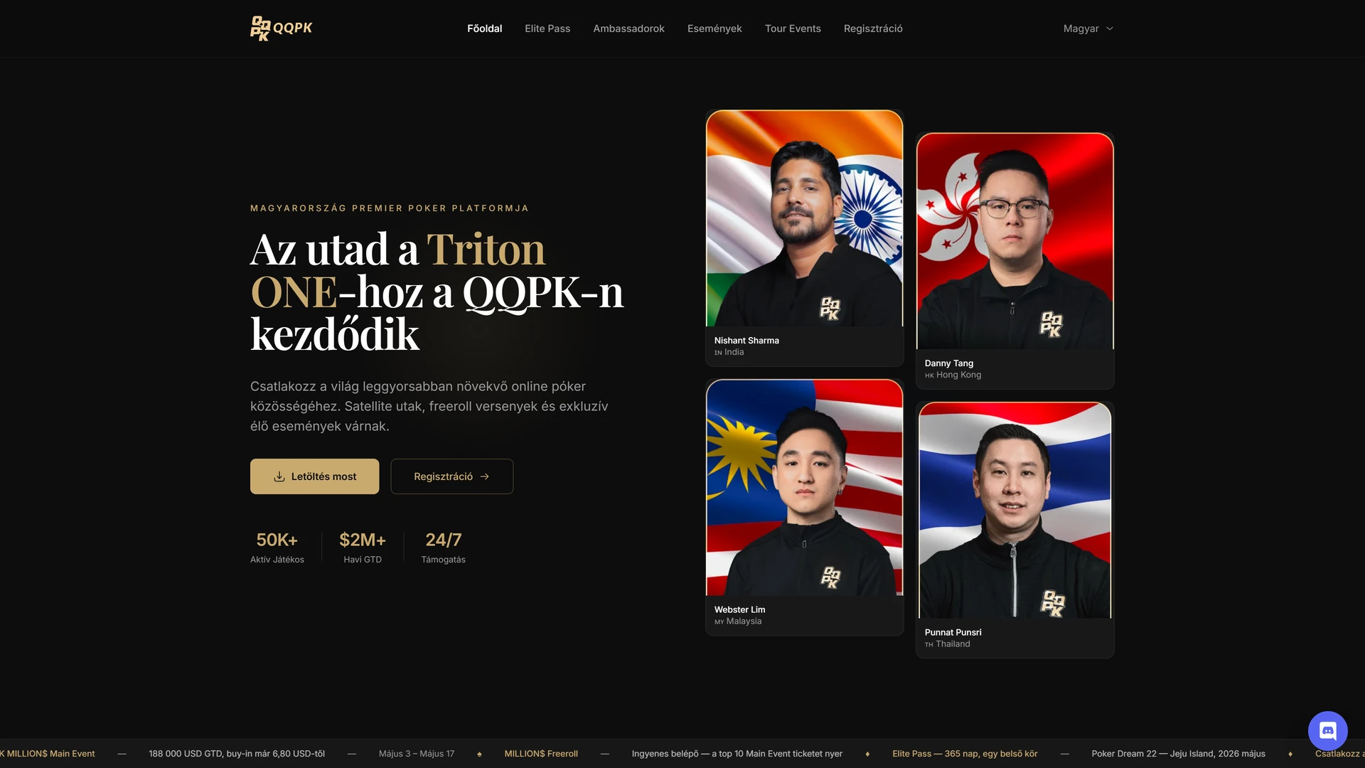 QQPK Magyarország weboldal